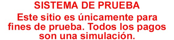 Servidor de prueba